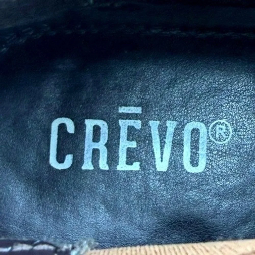 Crevo Denali Mens Chelsea Boots Brown Suede Ankle Pull On Crepe Sole Shoes
